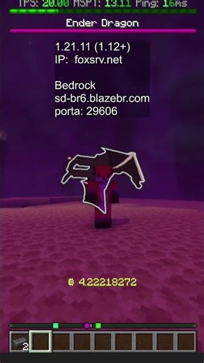 Challenge || Best Brazilian Semi-Anarchic SMP Server Java and Bedrock Edition Free #minecraft