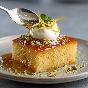 48K views · 325 reactions |  Revani (Semolina Syrup Cake) This...