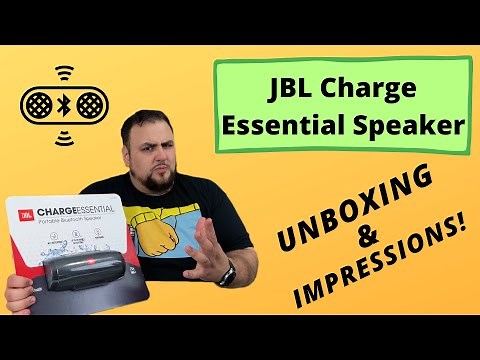 JBL Charge Essential Portable Speaker | Unboxing and Impressions!