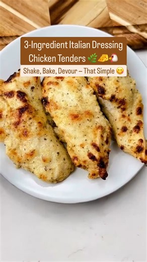 6.5K views · 4.6K reactions | 3-Ingredient Italian Dressing Chicken...