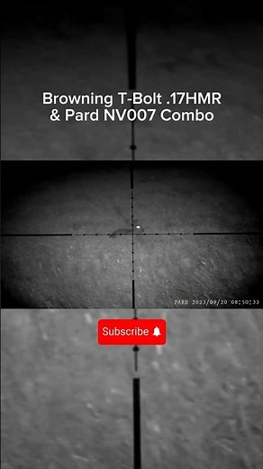 Night Vision Hunting Compilation | Pard Nv007 & Browning T-Bolt .17HMR Combo