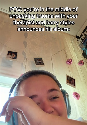 Harry Styles Album Announcement and Therapy Experience