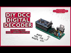 How to Make a DCC Decoder | Control LEDs, Servos & Motors