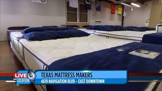 5.1K views · 34 reactions | ICYMI: We were live with Texas Mattress Makers to learn more about how you can shop local and get great deals on their custom mattresses. | ABC13 Houston | Facebook