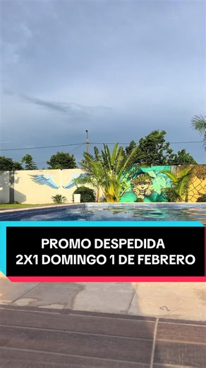 Promo 2x1 en Balneario Paraba Azul este Domingo
