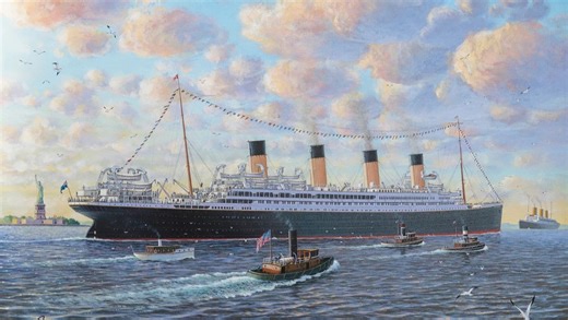 【转载】医院船“不列颠尼克”号：“奥林匹克”级最小的妹妹