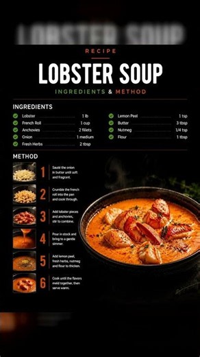 Lobster Soup #lobstersoup #dinner #easyrecipes #homecooking #foodtok
