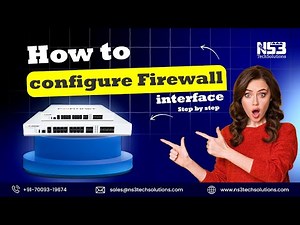 How to configure firewall interface