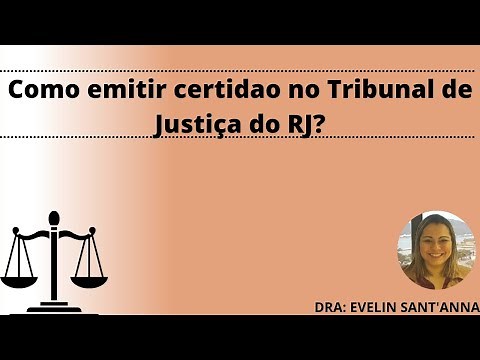 How do I obtain a certificate from the Court of Justice of Rio de Janeiro?