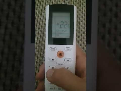 Gree 4-es típusú távirányító bemutató