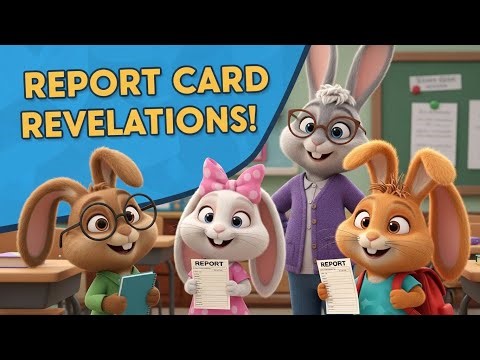 📚Report Card Revelations | Funny & Educational Kids Animation