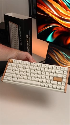 Keychron K2 HE Special White Edition unboxing 🤍
