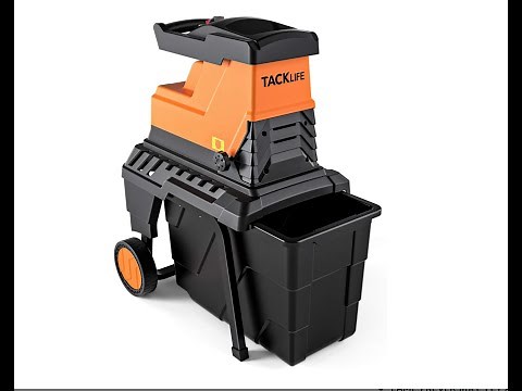 Présentation du Broyeur de végétaux électrique TACKLIFE 2800 W
