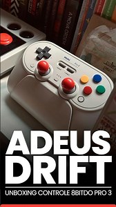 8BitDo Pro 3: O Novo REI do Custo-Benefício? (Adeus Drift) #8bitdo #8bitdopro3 #shorts