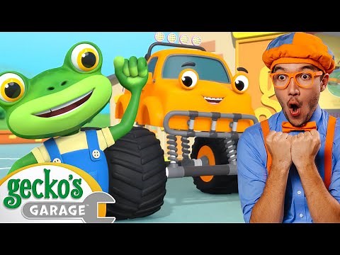 Monster Truck Song feat. ‪@Blippi‬ ｜Kids Songs｜Trucks For Children