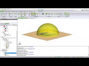 EMI/EMC learning series using Altair Feko Example 2 Unshielded Victim Cable