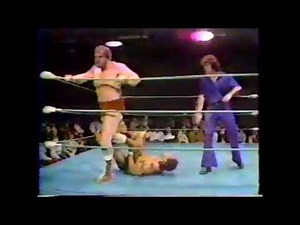 Ole Anderson vs Tony Atlas. 1981