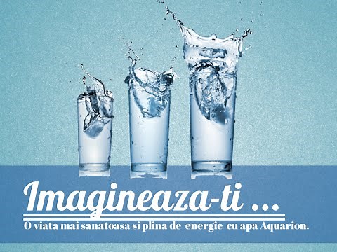 Aquarion CaliVita: apa pura, ionizata si imbogatita cu oxigen