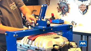 We've used Mac's Tie Downs PiVOT before and it was awesome. So when we embarked on Project Windstorm, we reached out to see if they have a Lift Adapter for the Gen 3 Hemi and Hellcat engines. We got the chance to work with them on this new product, Part number 701503, and got a chance to test it out. It doesn't disappoint! | Champion Cooling Systems