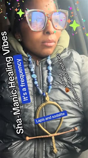 Sha-Manic Healing llc on Instagram: "Raise Your Vibration ✨ This GenStone piece isn’t just jewelry — it’s frequency, intention, and alignment. Each stone is chosen for its energetic resonance, designed to support balance, clarity, and elevated vibration wherever you go. Worn close to the heart, this piece activates intention, protection, and inner power. Custom-crafted. Purpose-driven. Spirit-led. 🔹 GenStone = Energy you can feel 🔹 Custom pieces available 🔹 Your frequency. Your power. Your de