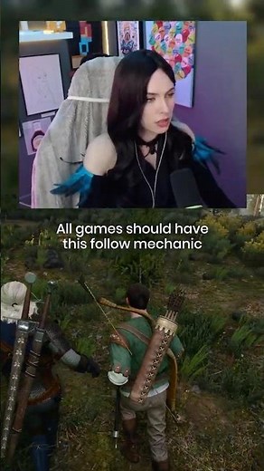 Playing tag with npcs in The Witcher 3