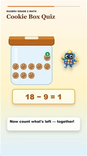 Grade 2 Math: Cookie Box Subtraction 🍪 Can You Solve It?