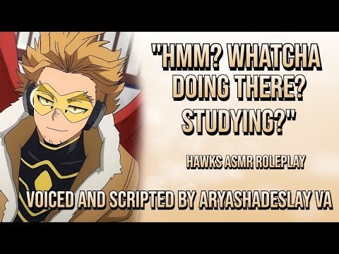 Hawks Interrupts Your Study Session!: Hawks ASMR Roleplay [M4A][My Hero Academia]