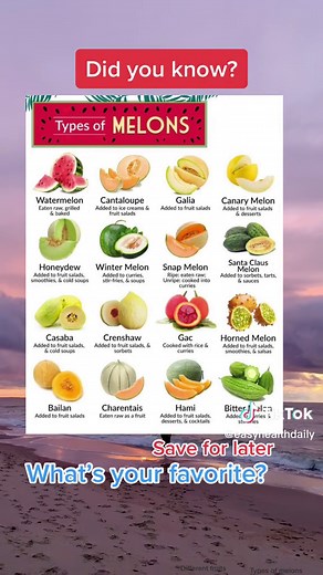 Different Types of Melons and Their Varieties Explained