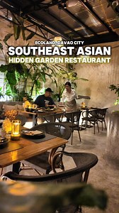 NEW✨Hidden Southeast Asian Garden Restaurant sa Ecoland They serve Vietnamese, Thai, Indonesian, Malaysian, Singaporean and Filipino cuisine all in one place✅ Budget around P200-300 per dish. Must try ang ilang version of Mango Sticky Rice⭐️⭐️⭐️⭐️⭐️ Martin Asian Cuisine 📍Cor. Walnut St. and Ecoland Drive, Ecoland Subd., Davao City at the back of The Bloom Coffee & Start-Up Space﻿ 📍10AM to 10PM #BaratoBlog #DavaoCreators #TeamDDI | Barato Blog