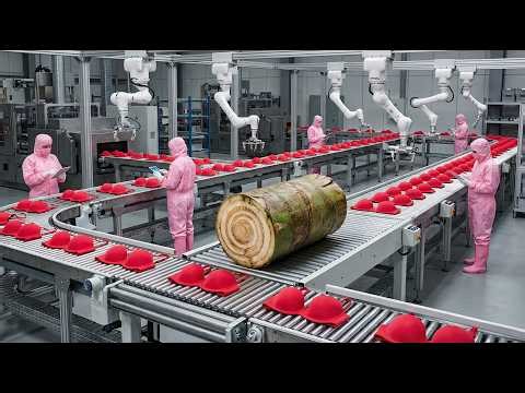 How 1,000kg of Banana Waste is Turned into Fabric | Eco Factory 🌿
