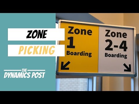 Zone Picking in Dynamics 365 Finance and Operations using Advanced Warehouse