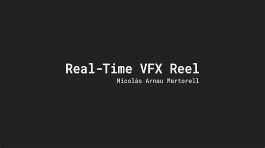 Real-time VFX reel created in Unreal Engine using Niagara