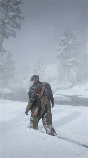 Red Dead Redemption 2 Snow Ambience #rdr2 #pcgaming #pc #gaming