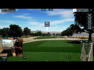 Golffe plays Talking Stick GC Piipaash By CLAZBIE with Mevo + & GSPro software