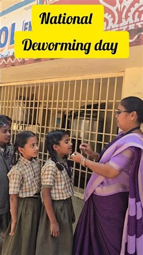 #Ap model primary school #trending #National Deworming Day 2026✨️