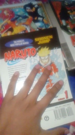 Naruto comic volume 1to2and 3