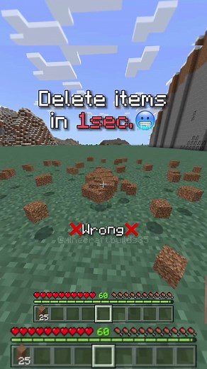 Delete items in seconds😍 | Minecraft Commandblock Command #minecraft #minecraftcommands #minecrafttutorial #minecraftbuilding