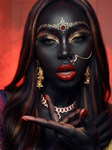 Had to try this Had to try this trend🙈 how did I do? #transition #trend #makeup #saree