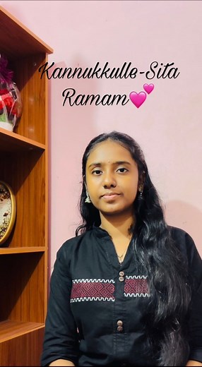 7.1K views · 221 reactions | Some songs just touch the soul without a reason 﫶 Kannukkulle -Cover song♥️✨ #kannukkulle #kannukkullesong #vinnoduminnatha #ᴛᴀᴍɪʟsᴏɴɢ#tamilcover #tamilmusic #sitaramam #musiccover #coversong | Thasihaa Rajavisahan | Facebook