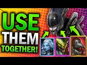 BUILD THESE TEAMS WITH XENOMORPH! BEST Champion Combos You MUST ABUSE - Raid Shadow Legends
