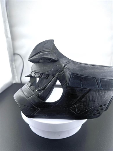 Japanese Oni Mask 3d Printed - Yokai Demon Mask for Cosplay - Samurai Warrior Mask for Halloween & Costume Parties - Adult Wearable PLA Mask - Etsy