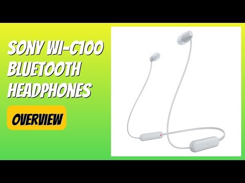 REVIEW (2025): Sony WI-C100 Bluetooth Headphones. Features.