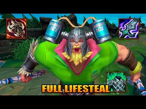 OLAF FULL LIFESTEAL! NO ME PUEDEN BAJAR NI TODOS JUNTOS!