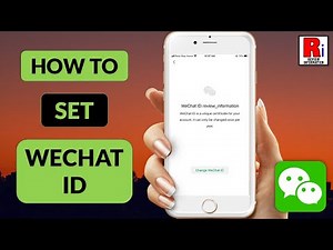 How to Set WeChat ID / User ID in WeChat