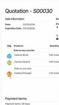 Product photo 🖼️ on the Quotations Portal #odoo #development #odoocustomization #odoosupport #qweb