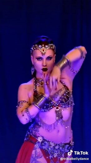 Tribal belly dance on TikTok