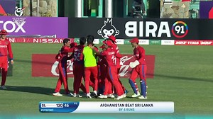 Afghanistan secure a thrilling four-win victory over Sri Lanka and make it to the semi-finals of the Super League 🔥 #SLvAFG | #U19CWC | ICC - International Cricket Council