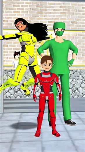 ユウタ、ミオ、リナ、タイガをゾンビ悪魔に変えるゾンビ悪魔の口のトンネル😱