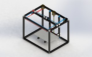 ［图纸］百元级,全标准件,滑车版CoreXY结构3D打印机