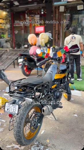 Sarkkart industries on Instagram: "Himalayan 450 Saddle Stay 16 Guage With Jerrycan Mount Exclusive New Made With Footrest Premium Quality 19 mm Steel Saddle Stay For Himalayan 450… . . . . . . #bikeaccessories #himalyan450 #trending #virals #bikeride #trending #reelsinstagram #reels #helmet #bikelife #saddlestay #steel"